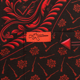 Old Silence (Red) Button Down (Pearl Snaps)