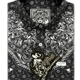 Old Silence Button Down (Pearl Snaps)