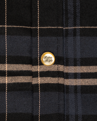 Old Silence (Gold) Flannel (Pearl Snaps)