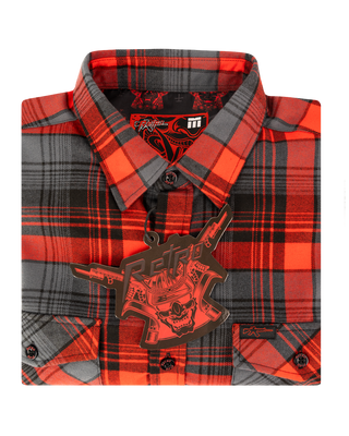 Oni Mask Flannel