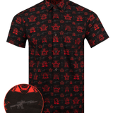 Oni Mask V2 Button Down