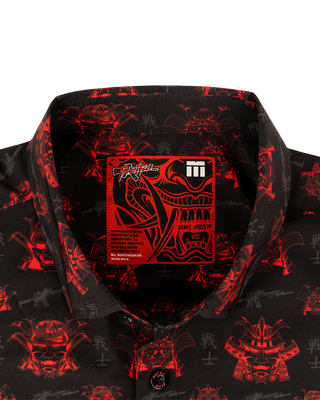 Oni Mask V2 Button Down