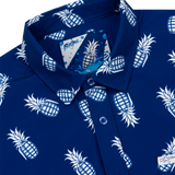 Pineapple Grenade (Navy) Button Down