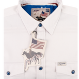 Patriot Flannel (Pearl Snaps)