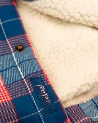 Journeyman Sherpa Flannel (Patriotic)