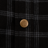 Peacemaker (Black) Flannel (Pearl Snaps)