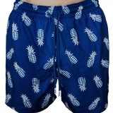 Pineapple Grenade Navy Shorts (5" Inseam)