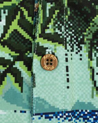 Pixel Paradise Polo