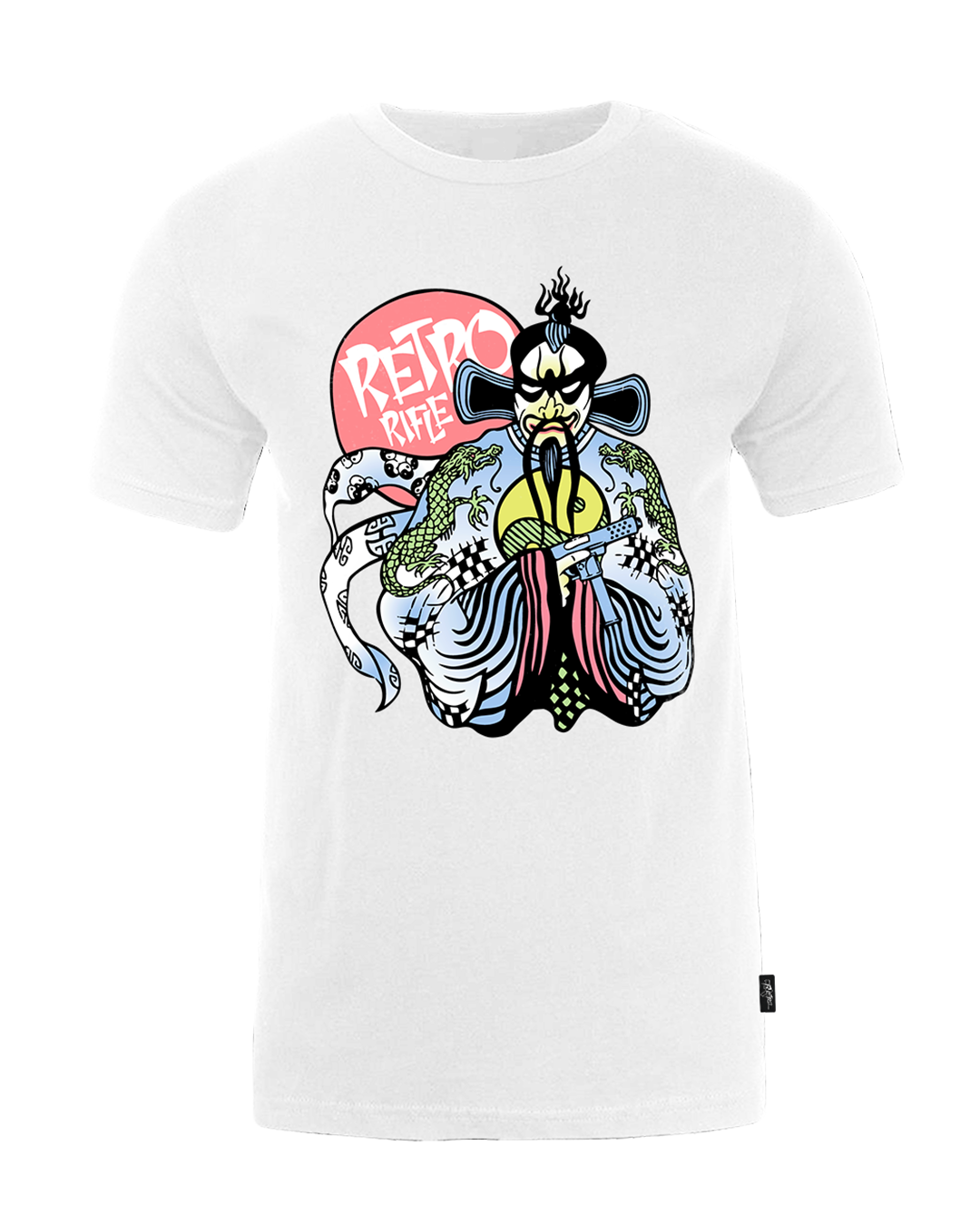 Retro Rifle - Men's T-Shirt - Pork Chop Express