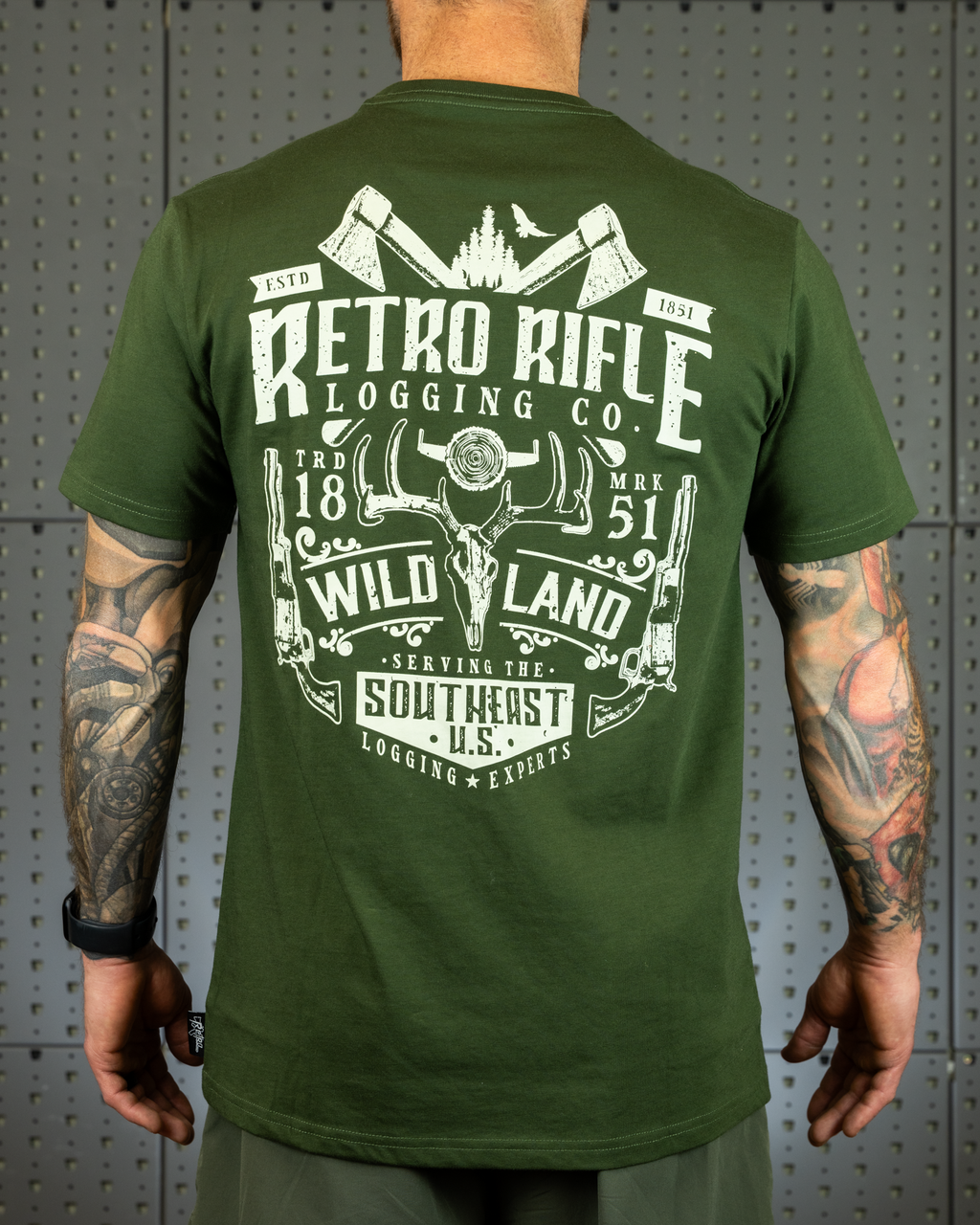 Retro - Men's T-Shirt - Logging Tee