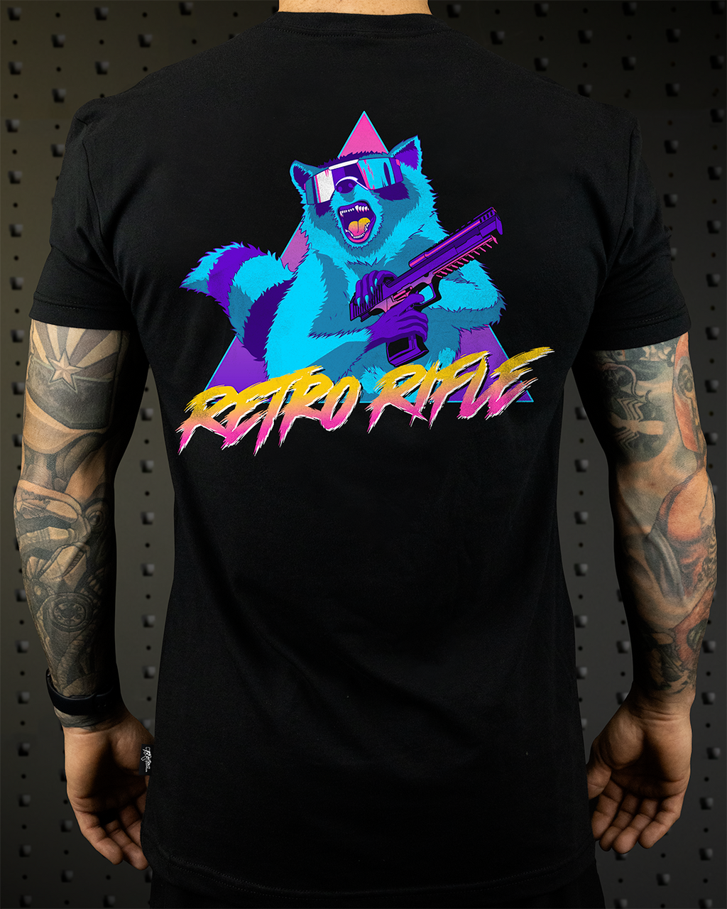 Retro - Men's T-Shirt - Rackcoon Tee