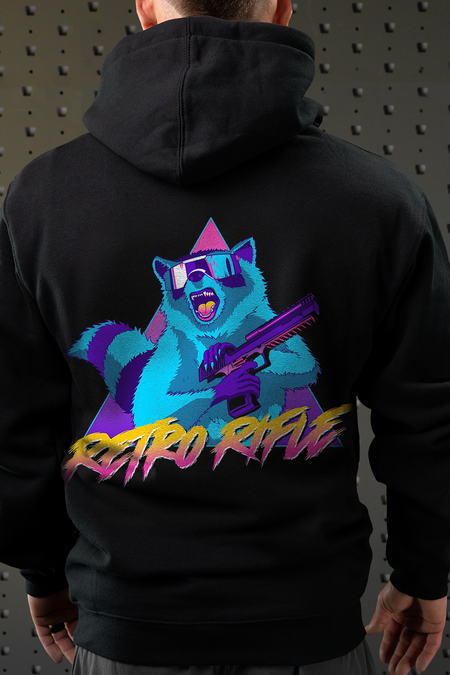Rifle Marrone Cotton Men's Hoodie