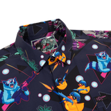 Retro Brawler Button Down