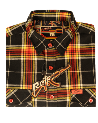 Retro Circuit Flannel