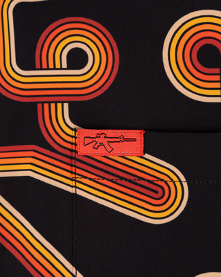 Retro Circuit Button Down