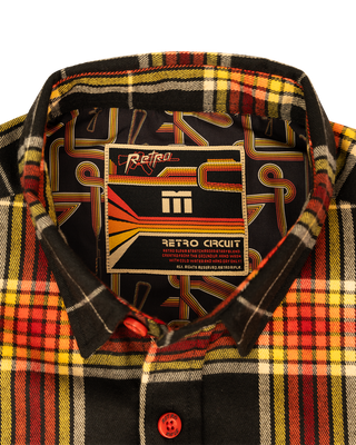 Retro Circuit Flannel