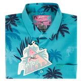Retro City (Blue) Button Down