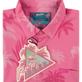 Retro City (Pink) Button Down