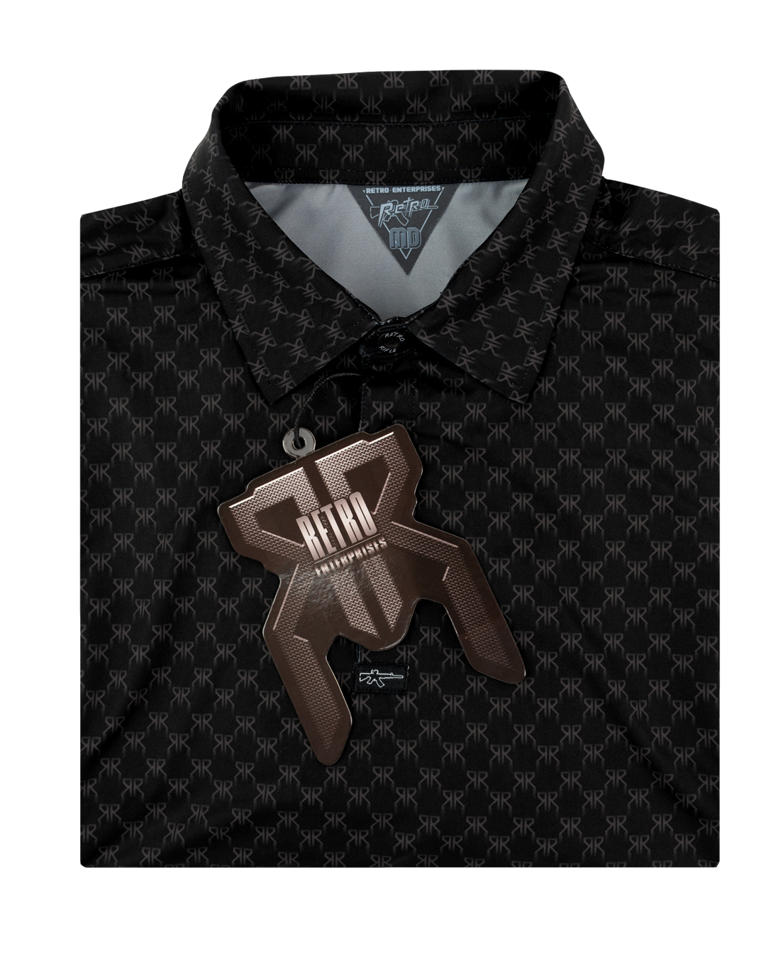 Retro Rifle - Men's Polo Shirt