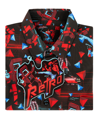 Retro Fury Button Down