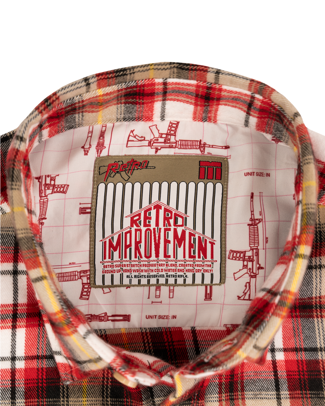 Retro Rifle Manny Retro Rifle - Men's Flannel - Retro Improvement