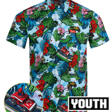 Retro Kart Button Down (Youth)