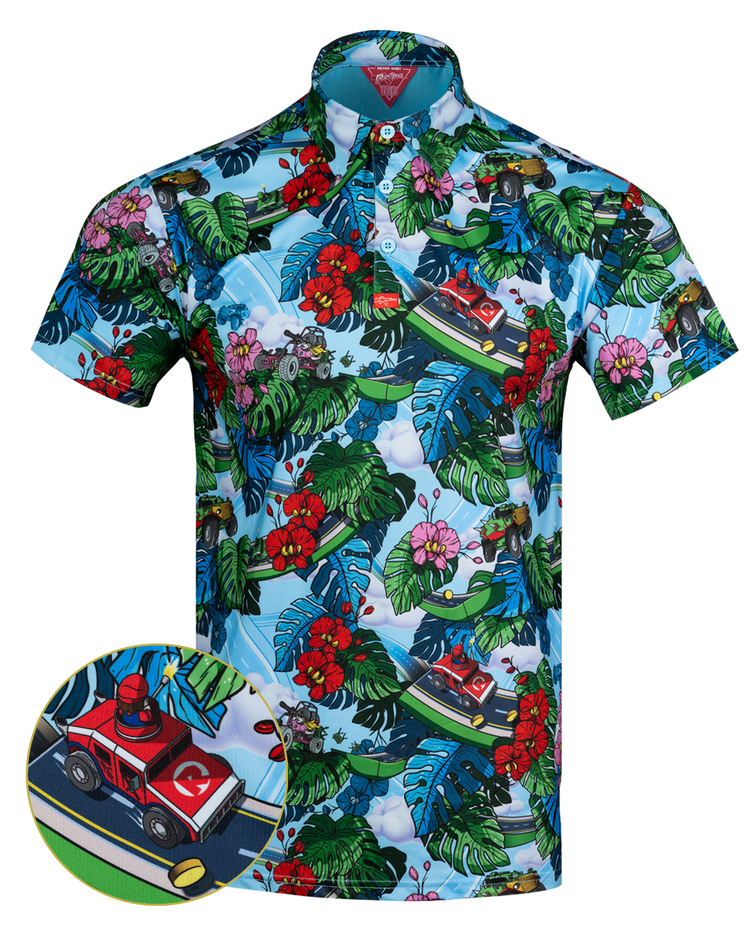 Retro Rifle - Men's Polo Shirt Retro Rifle - Men's Polo Shirt