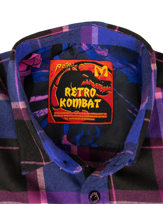 Retro Kombat Flannel