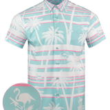Retro Miami Button Down