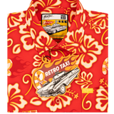 Retro Taxi Button Down