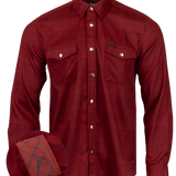 Retro Unchained Flannel (Gold Snaps)