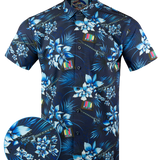 Retro World Button Down