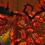 Retrolands (Orange) Button Down