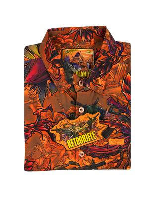 Retrolands (Orange) Button Down