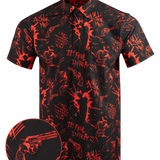 Retro Nightmare Button Down