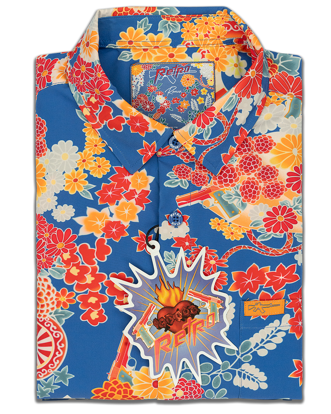 Retro Rifle Romeo Retro Rifle - Men's Button Down - Romeo