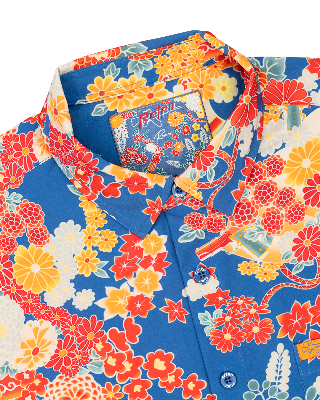 Retro Rifle Romeo Retro Rifle - Men's Button Down - Romeo
