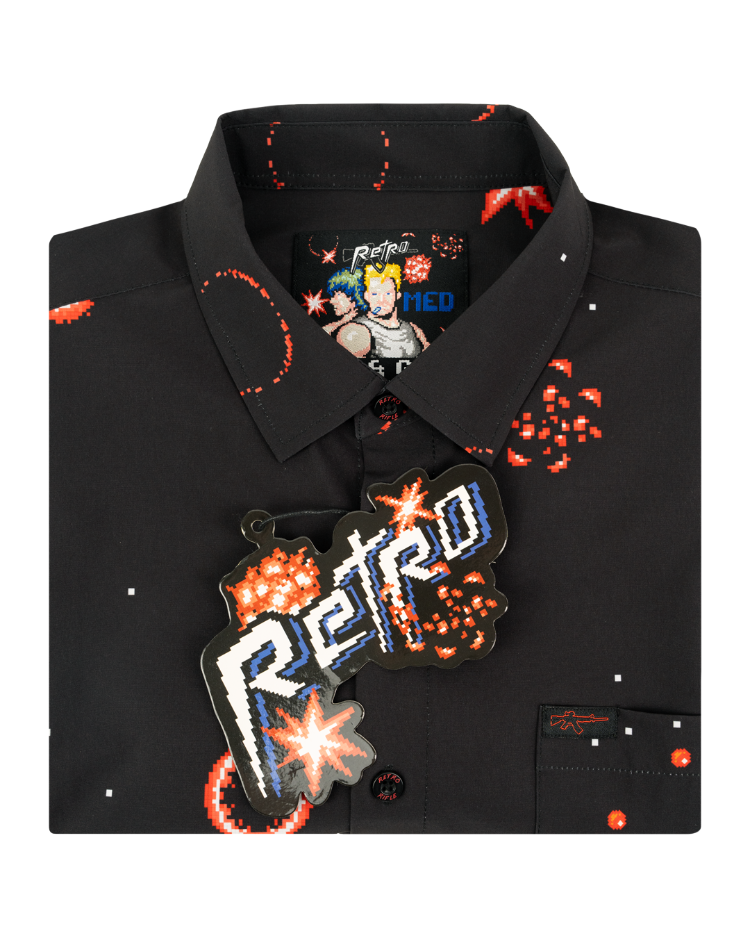 gun dress shirt Designer Twin Guns Elite Shirt