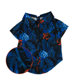 Running Man Dog Button Down