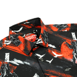 Samurai Scroll Button Down