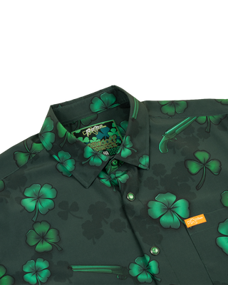 Sawed Off Shamrock Button Down (Shamrock Snaps)