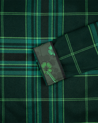 Sawed Off Shamrock Flannel