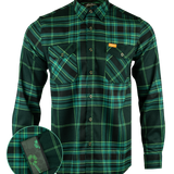 Sawed Off Shamrock Flannel