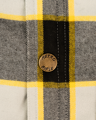 Journeyman Sherpa Flannel (Gray/Yellow)
