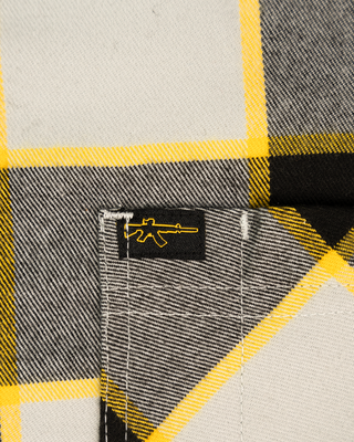 Journeyman Sherpa Flannel (Gray/Yellow)
