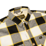Journeyman Sherpa Flannel (Gray/Yellow)