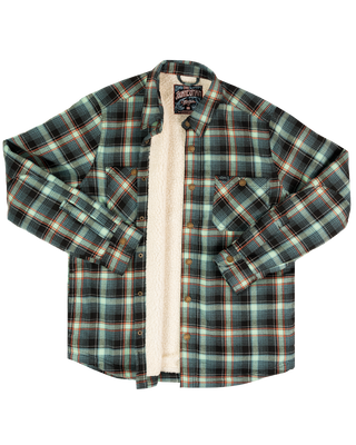 Journeyman Sherpa Flannel (Teal)