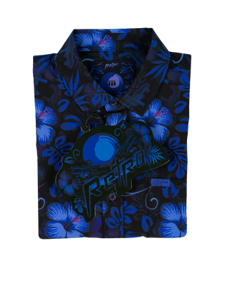 Shotgun Safari (Blue) Button Down