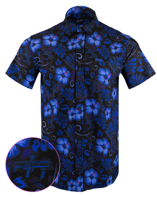 Shotgun Safari (Blue) Button Down