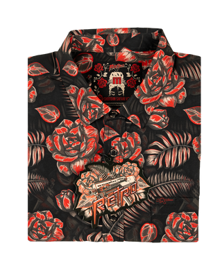 Shotgun Safari V2 (Red/Black) Button Down